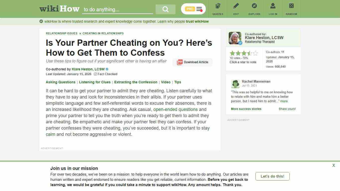 How to Find out if Your Partner is Cheating on You