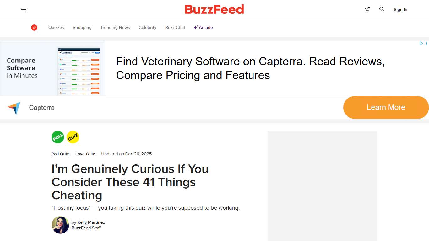 Is This Cheating Or Not Cheating? Quiz